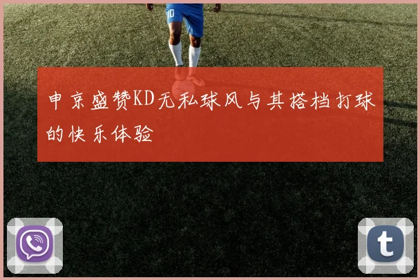 申京盛赞KD无私球风与其搭档打球的快乐体验